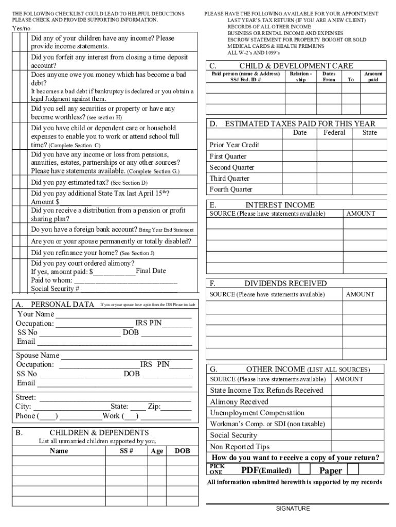 Form preview