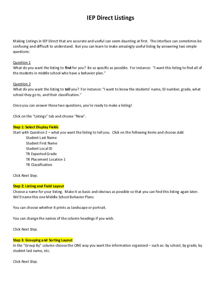 Form preview