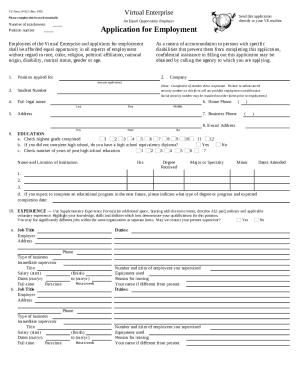 Equal Employment Opportunity Employer Information ...