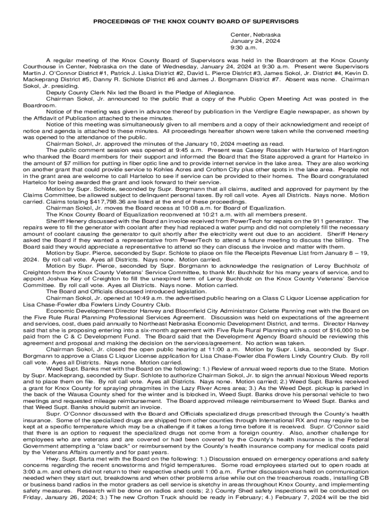 Fillable Online co knox ne Crofton Journal 062223 C25N15Wayne Layout