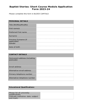 Form preview
