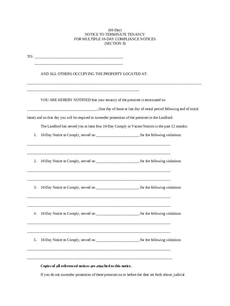 (60-Day) Doc Template | pdfFiller
