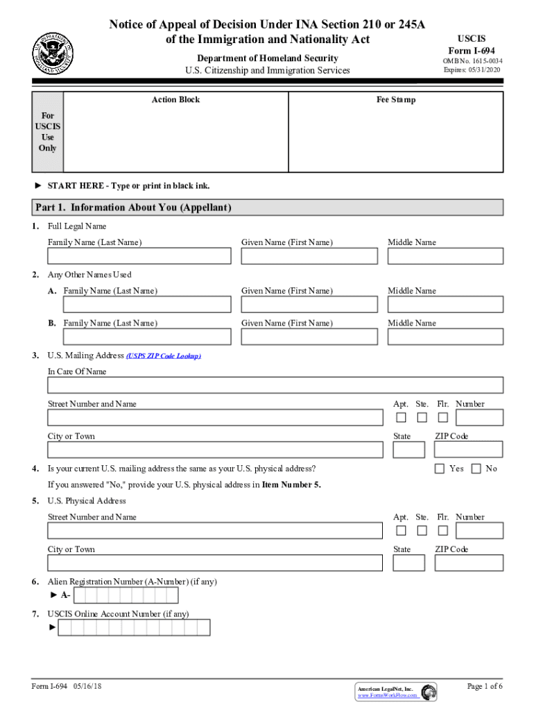 Fillable Online Application for Waiver of Grounds of Inadmissibility