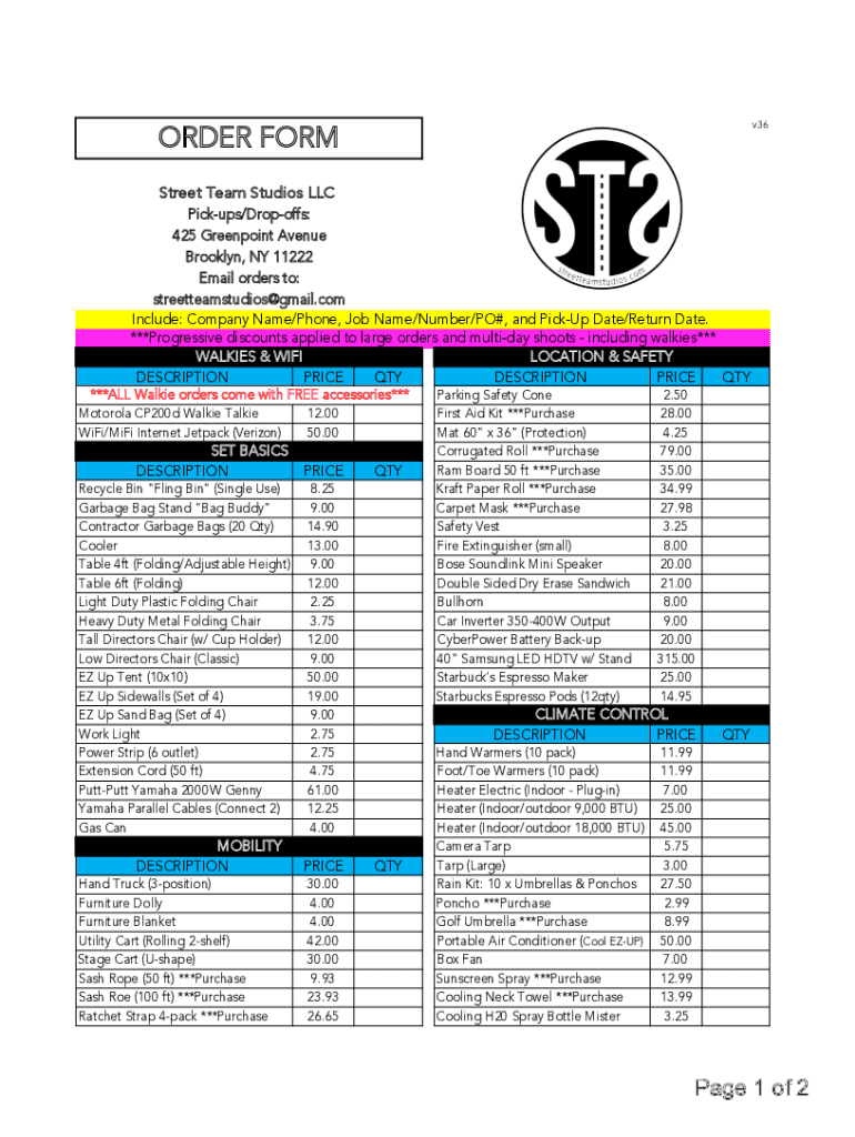 Form preview
