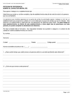Petición de referencia sobre el carácter moral de