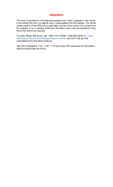 IRS Form 1099-S