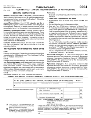 Connecticut Annual Reconciliation of Withholding