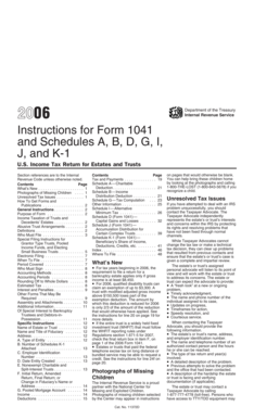 Instructions for Form 1041