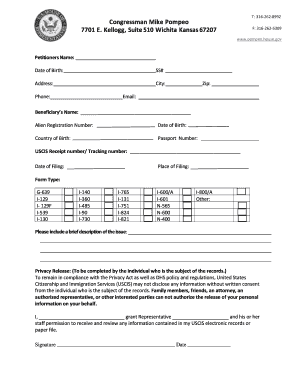 Printable affidavit - privacy release form uscis