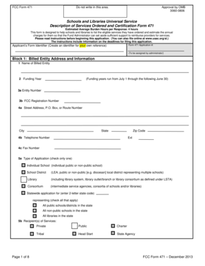 FCC Form 471