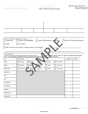 HUD Tenancy Approval Request Form