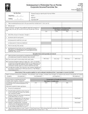 Florida F-2220 Form