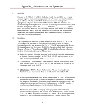 Business Associate Agreement