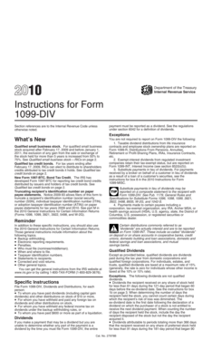 Instructions for Form 1099-DIV