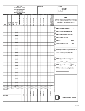 US Federal Employee Time Report