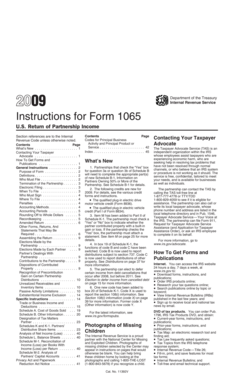 Instructions for Form 1065