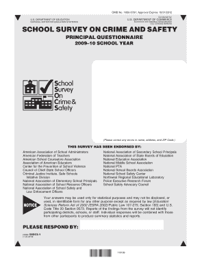 School Survey on Crime and Safety