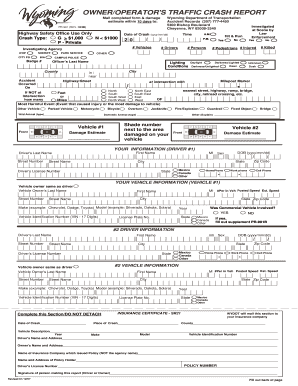 Wyoming Traffic Crash Report