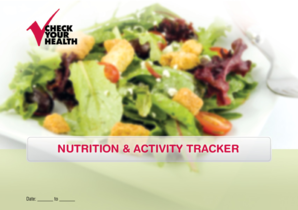 Nutrition and Activity Tracker