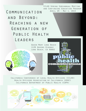 CCLHO Spring 2015 Semi-Annual Registration - cdph ca