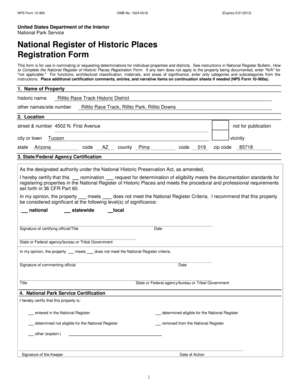National Register of Historic Places Registration Form