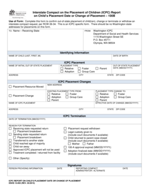 Interstate Compact on Placement of Children Report