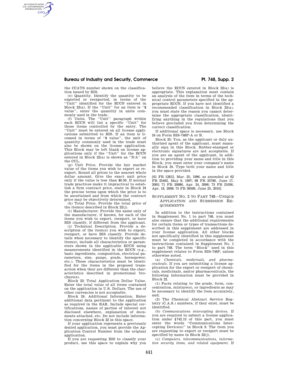 BIS Export License Application Form