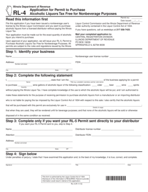 Illinois RL-4 Form