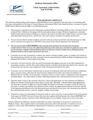 Medicare Information Office Client Agreement