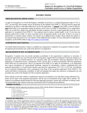 US Non-Profit Organization Recognition Application