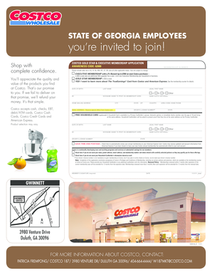 Costco Executive Membership Application