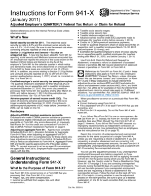 Instructions for Form 941-X