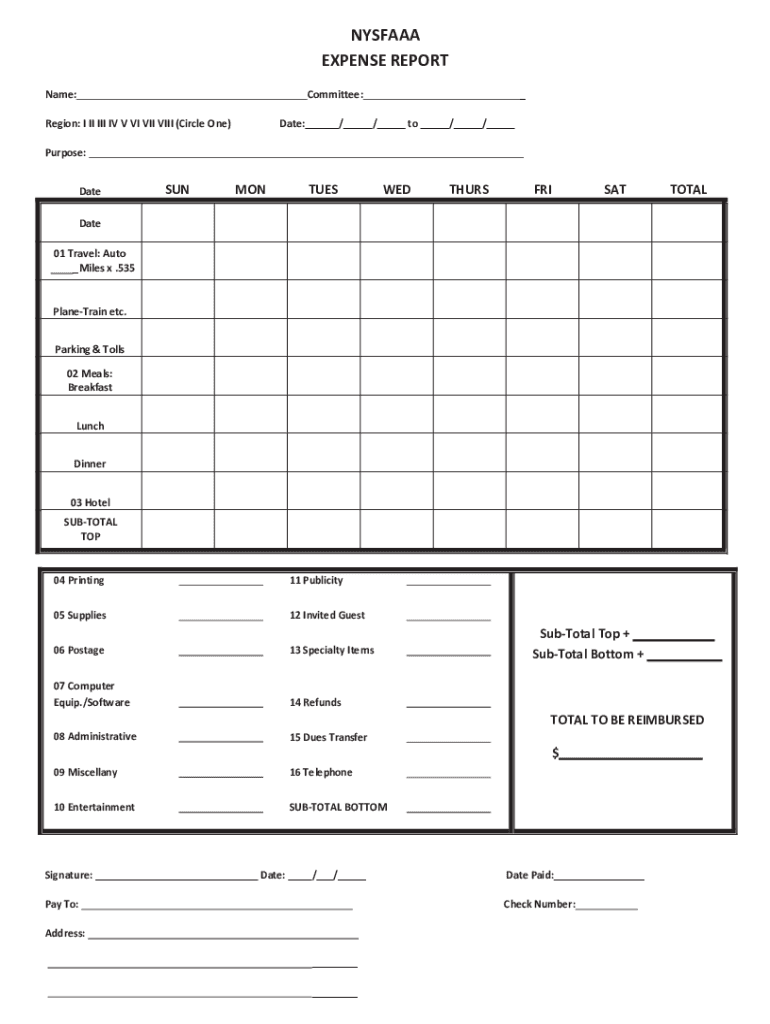Fillable Online New York State Financial Aid Administrators