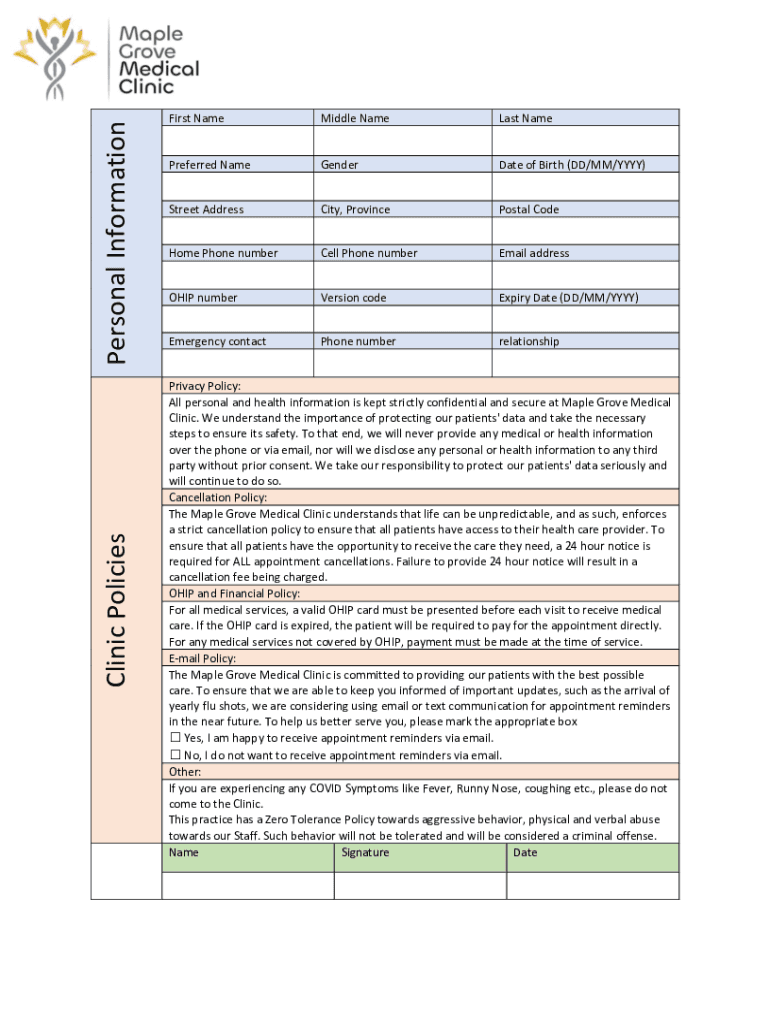 Form preview