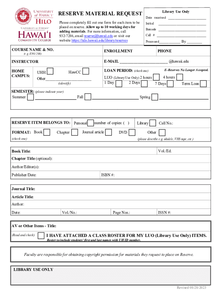 Form preview