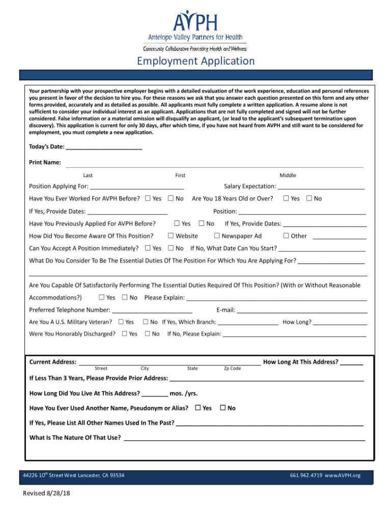 Fillable Online Career Opportunities Form Fax Email Print - pdfFiller