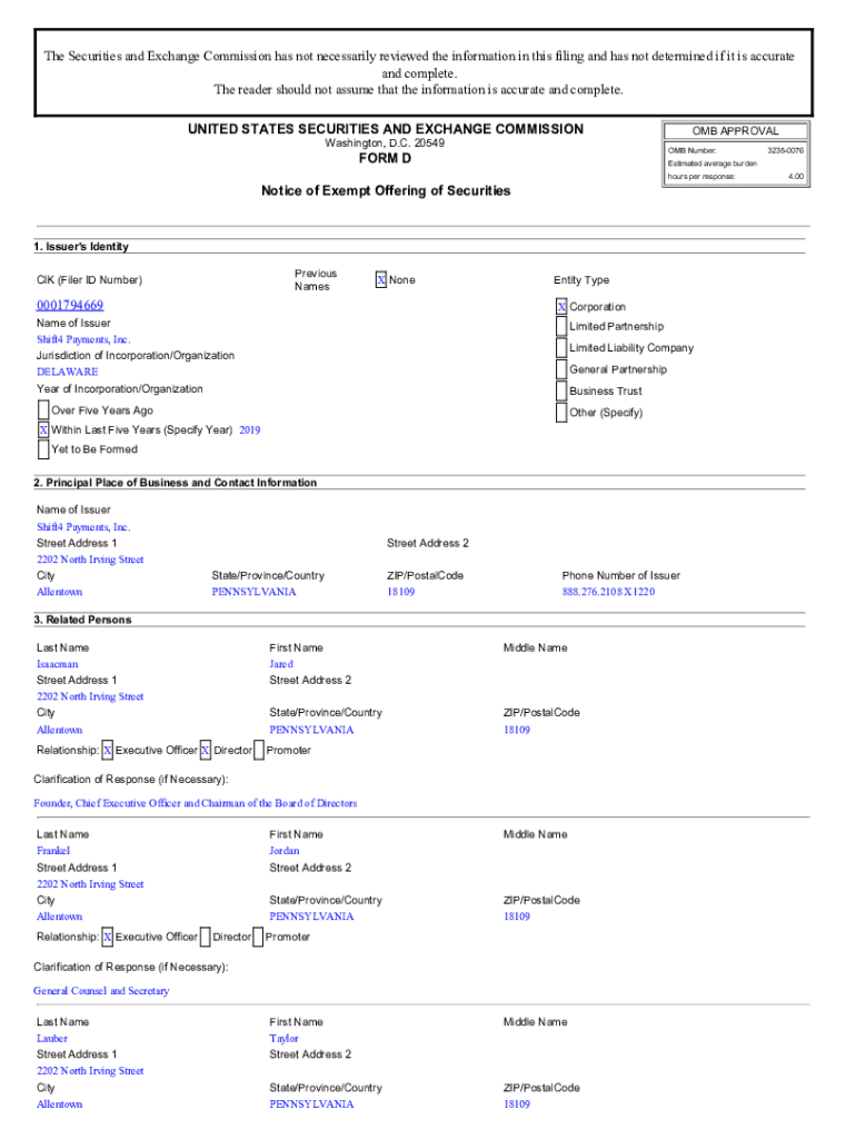 Form preview