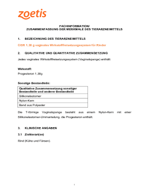 Fachinformation in Form der Zusammenfassung der ...