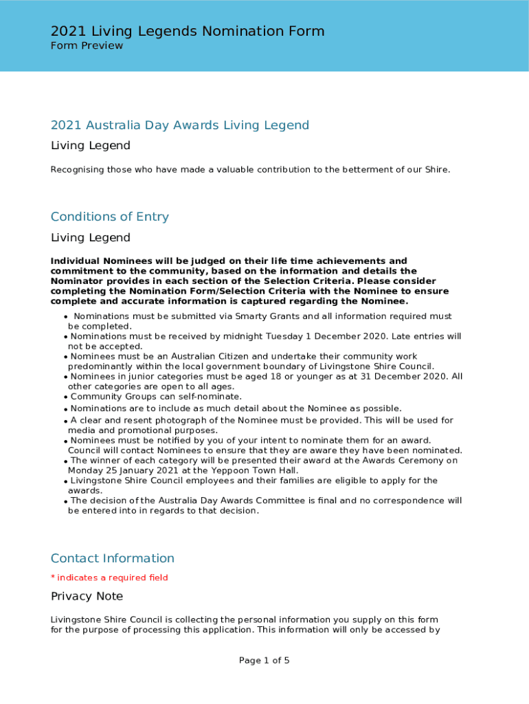 Form preview
