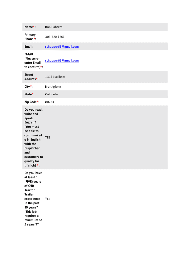 Form preview