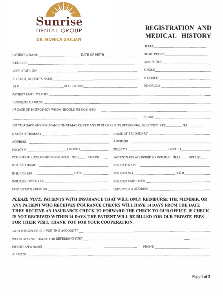 fillable-online-patient-registration-name-premier-dental-center-fax