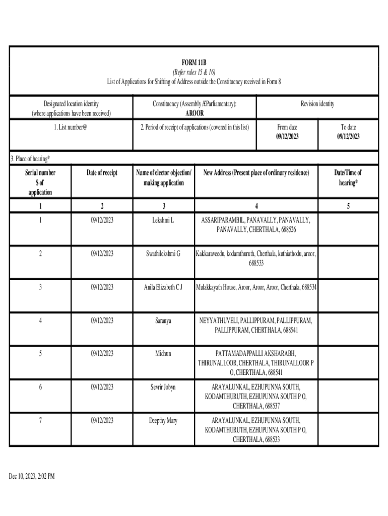 Form preview