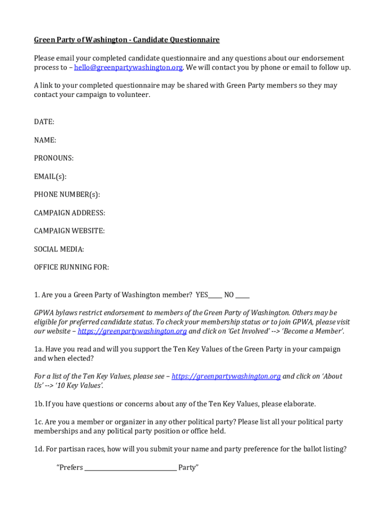 Form preview