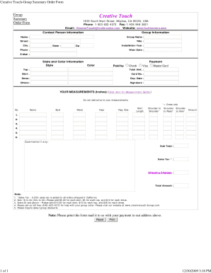 Form preview