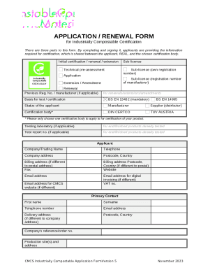OK compost INDUSTRIAL Certification Scheme OK 01