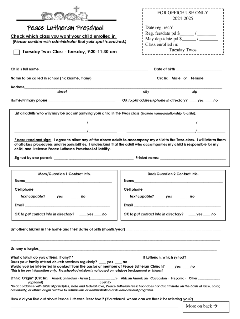Form preview