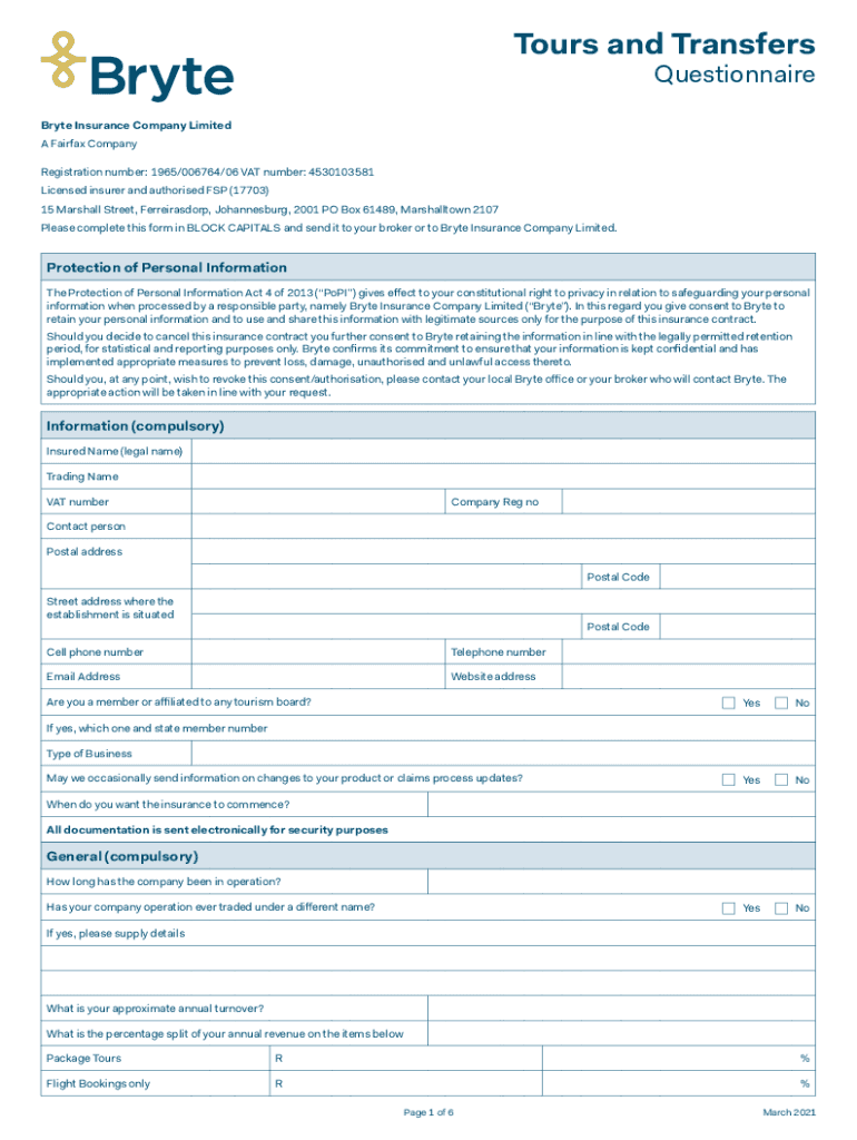 Fillable Online Machinery Loss of Profits Insurance Fax Email Print