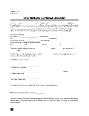 ohio minor child power of attorney