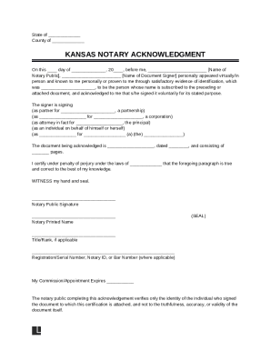 kansas minor child power of attorney