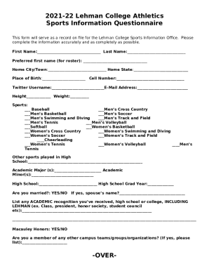 Form preview